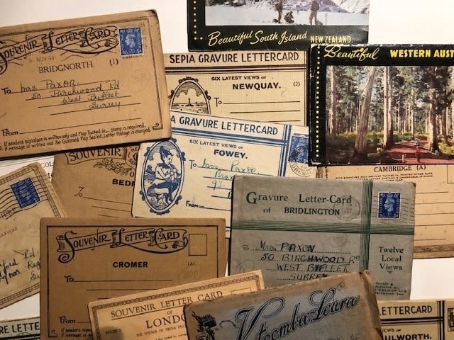 Large group of lettercards, UK and Overseas. Mid 20thC. Approx 12x16x10cm - Image 4 of 6
