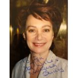 Francesca Annis, signed photograph with a COA. Approx 15x20cm. (LU5)