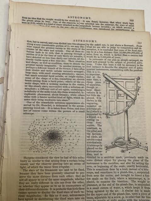 Book plates and prints from 1751 and later. Astronomy and other scientific subjects. - Image 7 of 7