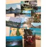 Postcards vintage and modern, Barbados, Trinidad and Bermuda. 32 POSTCARDS