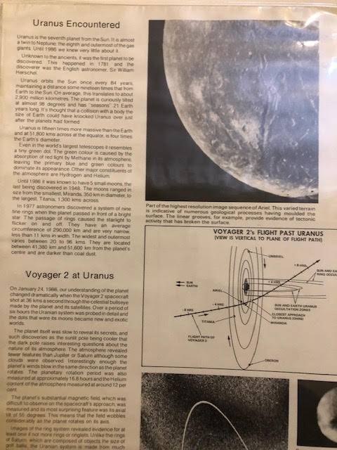 Space brochure and transparencies. voyager 2 at Uranus. - Image 3 of 6