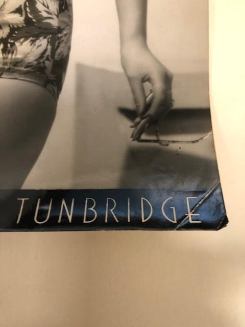 Photographs by Tunbridge and Lenare. Vintage prints 1950s of models. Studio stamped on reverse,(2) - Image 3 of 13