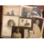 Photographs and ephemera, including military service items.(D22)