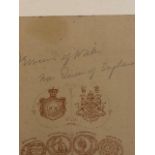 Cabinet cards and carte de visites. Includes one notes as Princess of Wales, Now Queen of England.(