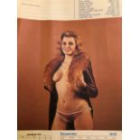 The Reeve glamour calendar, vintage 1978(D22)