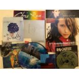 Music artists signed items. Includes Chris Rea.(D22)