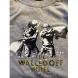 Banksy related, Walled Off Hotel T Shirt. Size XL (M23)