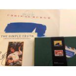 Chris De Burgh signed items. (3)(D22)