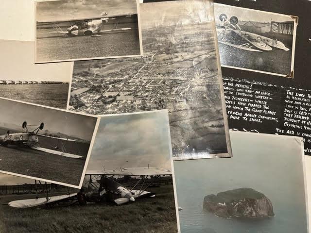 Aircraft photographs, in air and on ground. WW2 and later. Includes an aerial RAF reconnaissance - Image 9 of 9