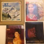 Female music artists signed items. Includes KT Tunstall, Melanie C, Myleene Klass, Lesley Garrett.(