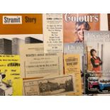 Advertising vintage brochures, household, cooking and DIY.