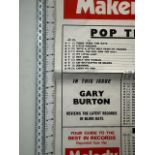 Melody Maker music carts poster, 1960s