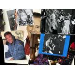 Group of signed music artists and others. Incl Marty Wilde, The New Seekers, Lisa B and more.