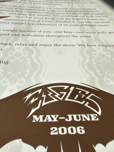 The Eagles, two vintage concert programmes, 1996 and 2006. - Image 3 of 3