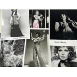 Promotional photographs of music artists. Includes Ellie Brooks, Dionne Warwick, Gerry Marsden, Robi