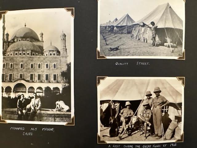 Good selection of photographs, mainly Egypt, in an album. Loose fitted. Portraits, war related, topo - Image 6 of 19