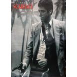 Scarface and City Skyline Laminated Posters, Approx 60cm x 85cm (2)