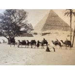 Pyramid photograph C1900. Mounted on card