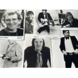 Promotional photographs of music and film artists. Including Richard Harris, Chuck Berry, Marlene Di