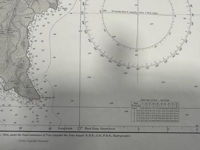 Maritime charts, vintage various destinations. Largest 100x70cm. - Image 4 of 18