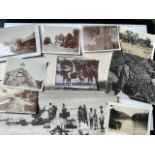 Group of photographs of India, including a print of Bombay. Plus others mostly captioned and dated 1