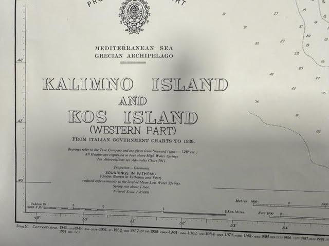 Maritime charts, vintage various destinations. Largest 100x70cm. - Image 5 of 18