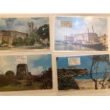 Barbados vintage postcards. (11) (J22)