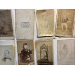 Cabinet cards, Carte de visites and similar. Earliest marked 1861. (MY23)