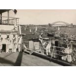 Queen Elizabeth II tour photographs from 1950s. Includes Sydney Harbour. (MY23)