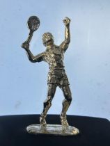 Tennis award from the Elliott Kastner estate. Tennis Classic award cast within resin, dated 1981, Ca