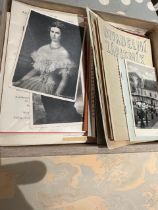 Collection of European theatre programmes. Mainly German but also others. Mid 20thC. (MY23)