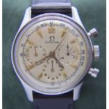 RARE VINTAGE OMEGA GENTS CHRONOGRAPH WRISTWATCH (36MM - OMEGA MANUAL WIND)