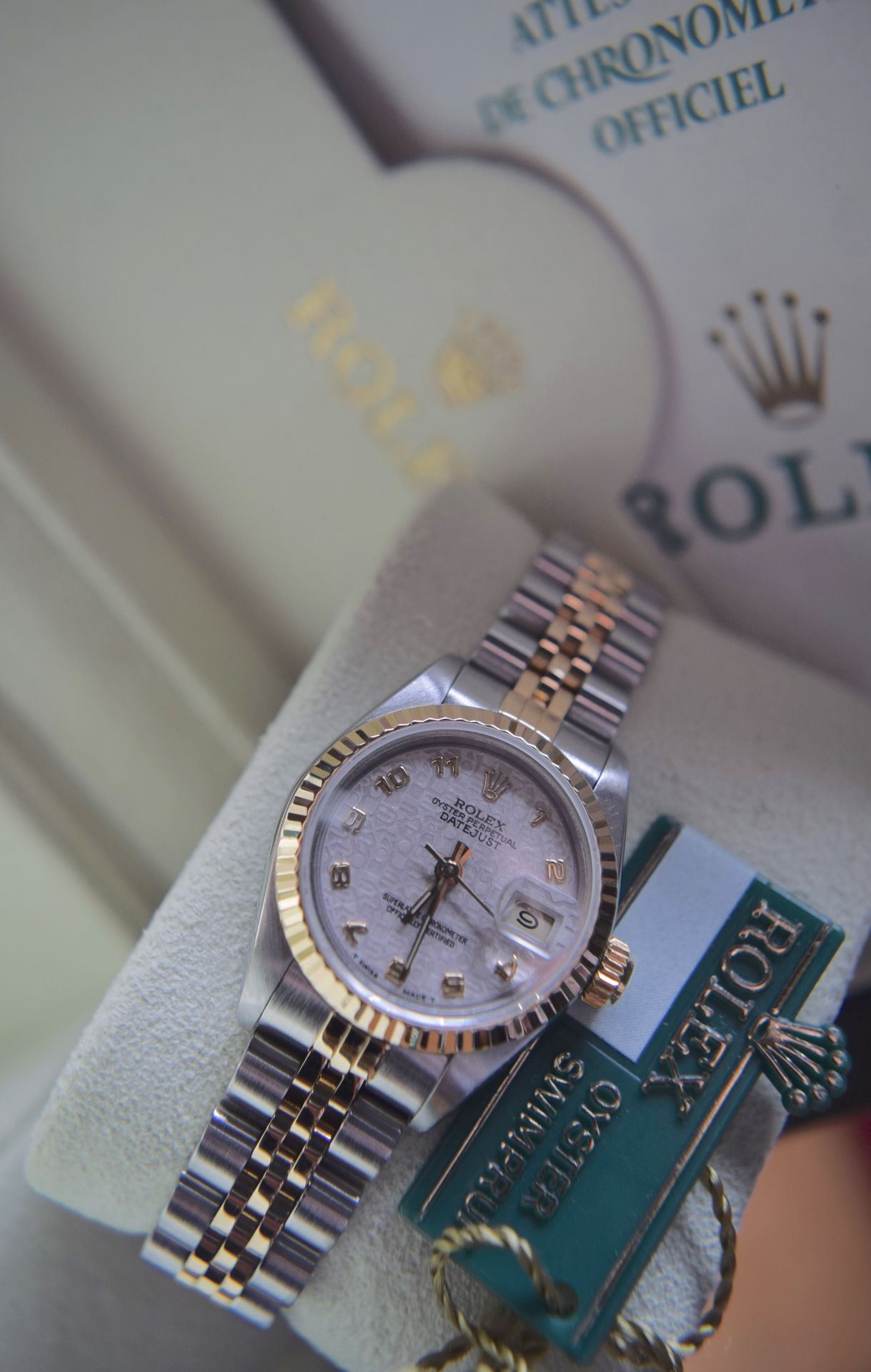 *BOX & PAPERS* ROLEX DATEJUST 18K YELLOW GOLD & STEEL REF. 69173 26MM LADIES MODEL - Image 2 of 6