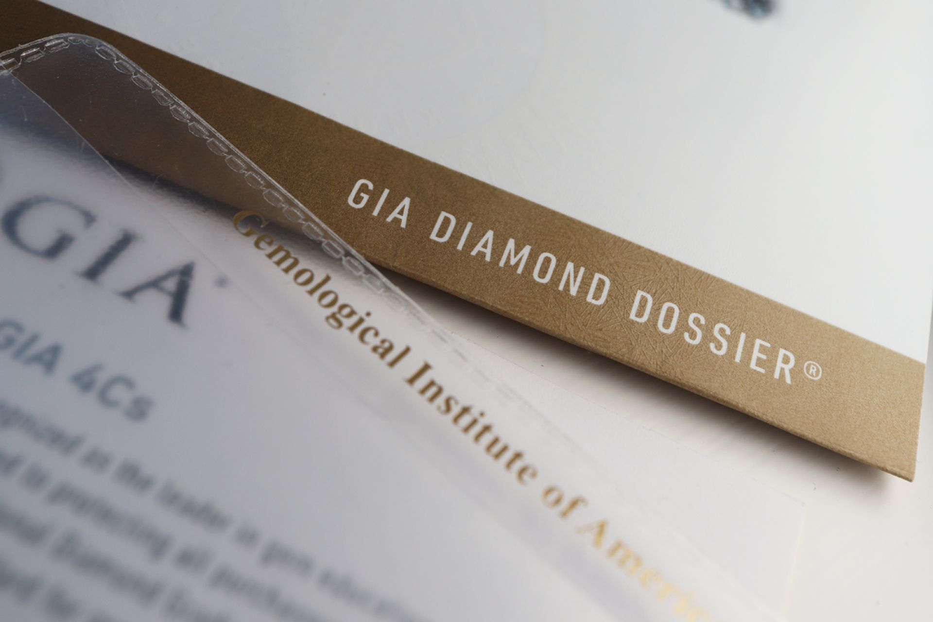 *GIA CERTIFICATED PLATINUM (VS2 / F) DIAMOND RING - 1.00TCW - Image 5 of 18