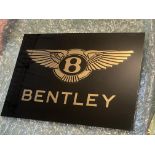 40cm x 30cm METAL BENTLEY DISPLAY SIGN