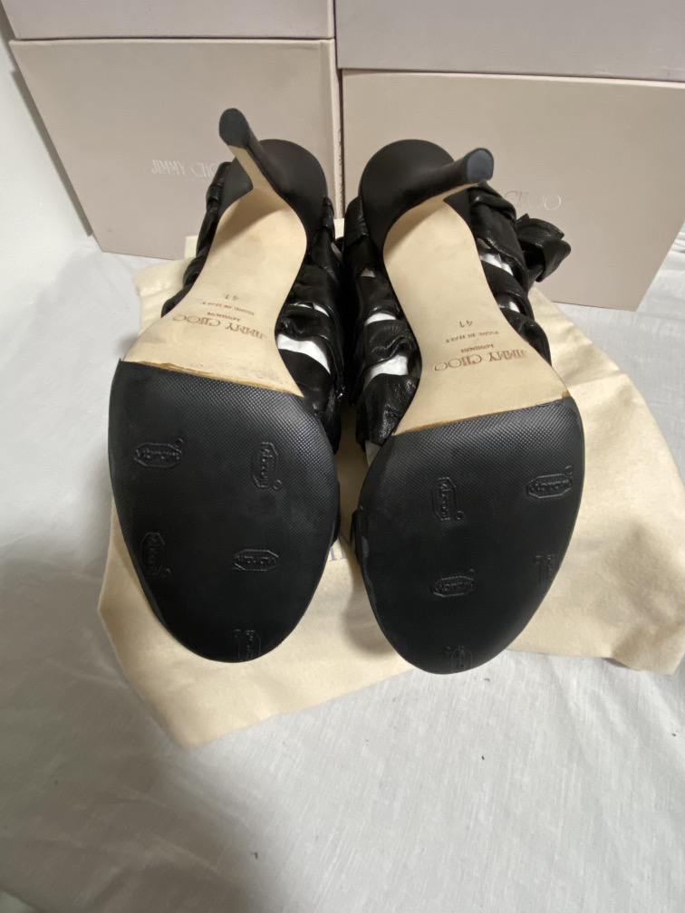 JIMMY CHOO (LONDON) LADIES SHOES / FOOTWEAR (BOXED IN VGC) - Image 10 of 11