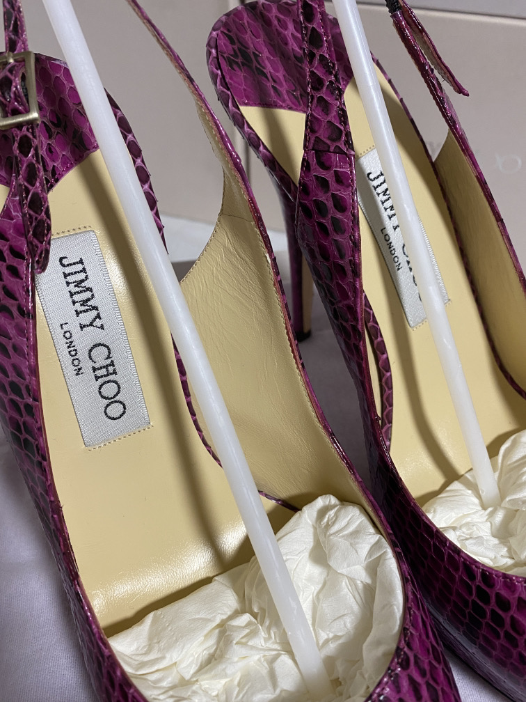 JIMMY CHOO (LONDON) LADIES SHOES / FOOTWEAR (BOXED IN VGC) - Image 9 of 13