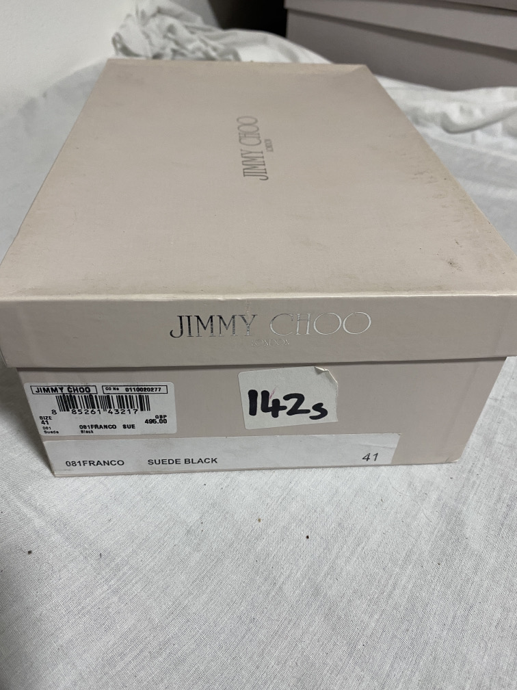 JIMMY CHOO (LONDON) LADIES SHOES / FOOTWEAR (BOXED IN VGC) - Image 2 of 8