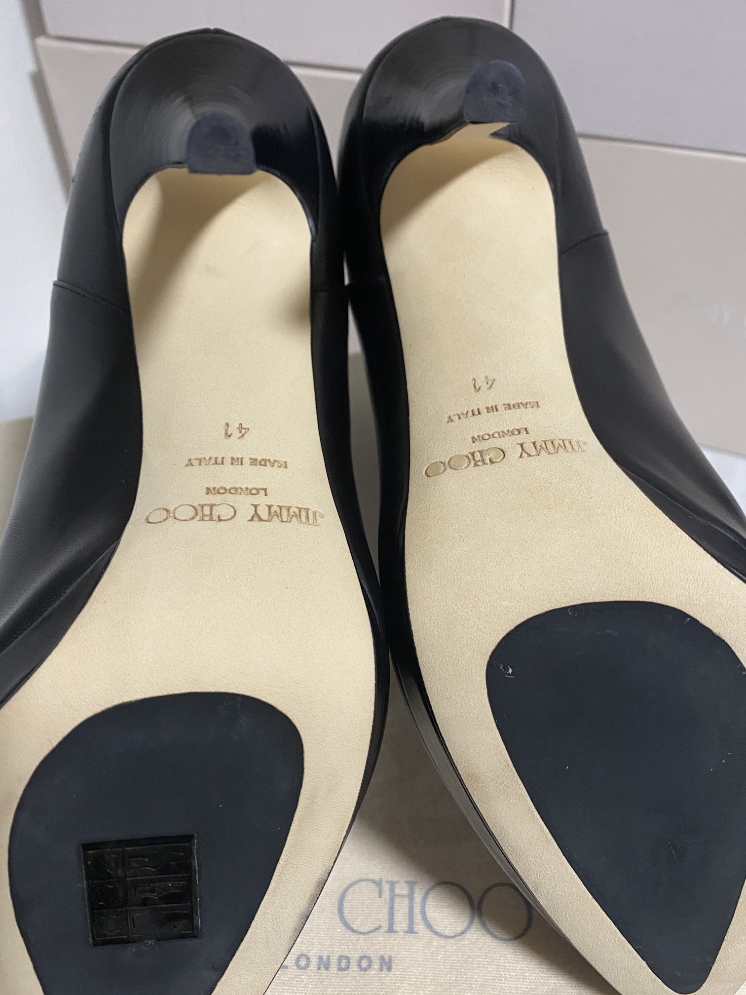 JIMMY CHOO (LONDON) LADIES SHOES / FOOTWEAR (BOXED IN VGC) - Image 9 of 10