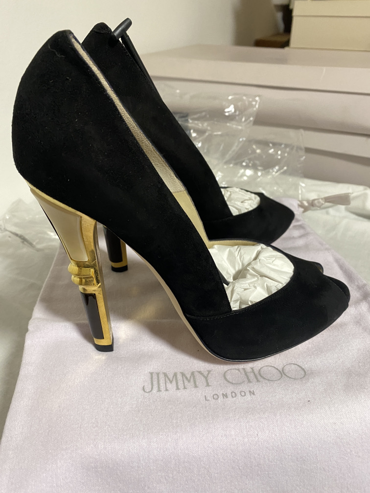 JIMMY CHOO (LONDON) LADIES SHOES / FOOTWEAR (BOXED IN VGC) - Image 3 of 8