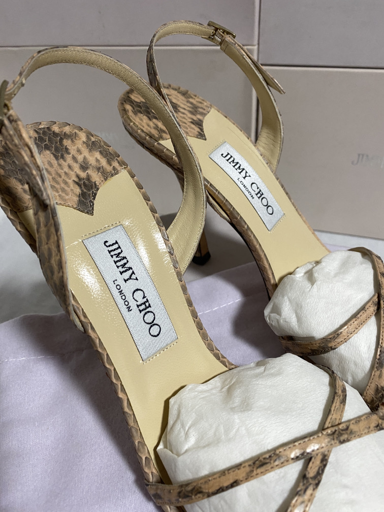 JIMMY CHOO (LONDON) LADIES SHOES / FOOTWEAR (BOXED IN VGC) - Image 5 of 7