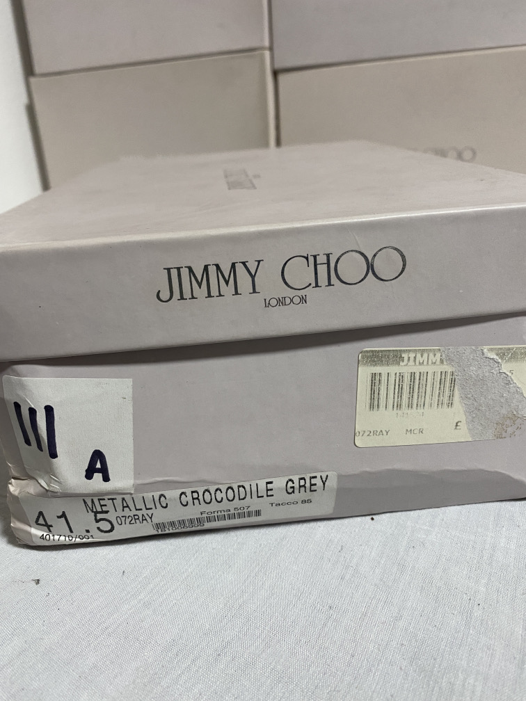 JIMMY CHOO (LONDON) LADIES SHOES / FOOTWEAR (BOXED IN VGC) - Image 7 of 11