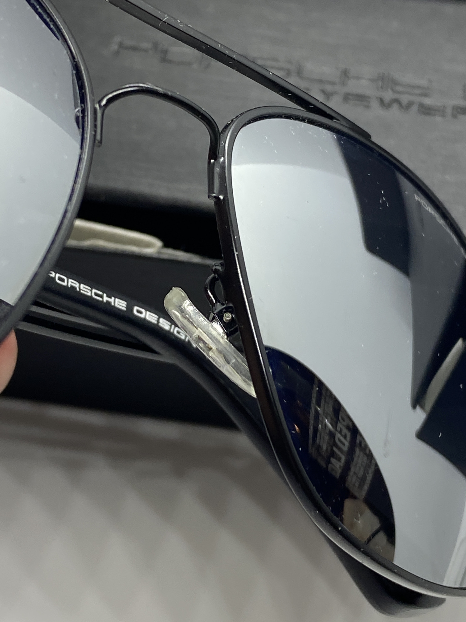 SUNGLASSES MARKED PORSCHE DESIGN WITH BOX - Image 8 of 8