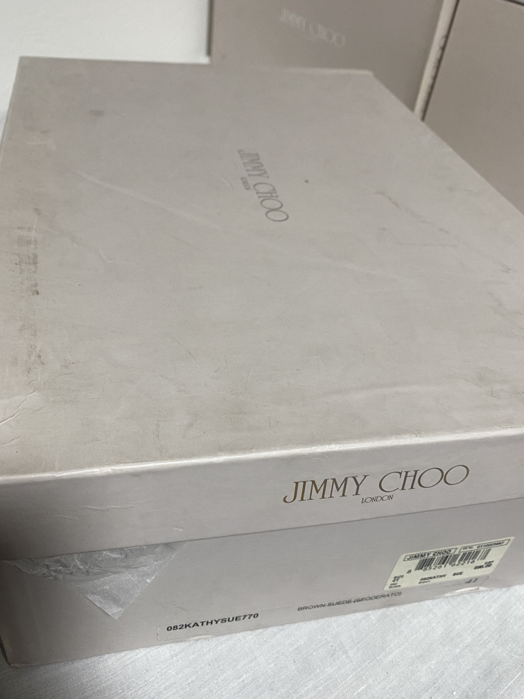 JIMMY CHOO (LONDON) LADIES SHOES / FOOTWEAR (BOXED IN VGC) - Image 8 of 14