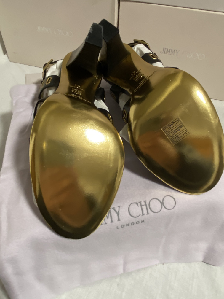 JIMMY CHOO (LONDON) LADIES SHOES / FOOTWEAR (BOXED IN VGC) - Image 10 of 13