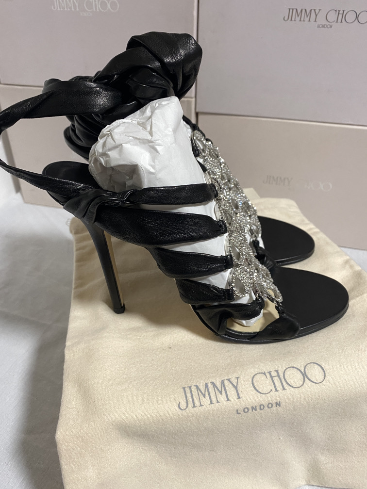 JIMMY CHOO (LONDON) LADIES SHOES / FOOTWEAR (BOXED IN VGC) - Image 3 of 11