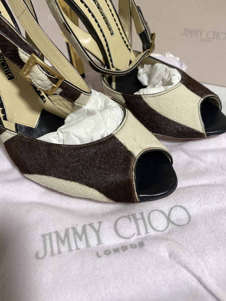 JIMMY CHOO (LONDON) LADIES SHOES / FOOTWEAR (BOXED IN VGC) - Image 4 of 9