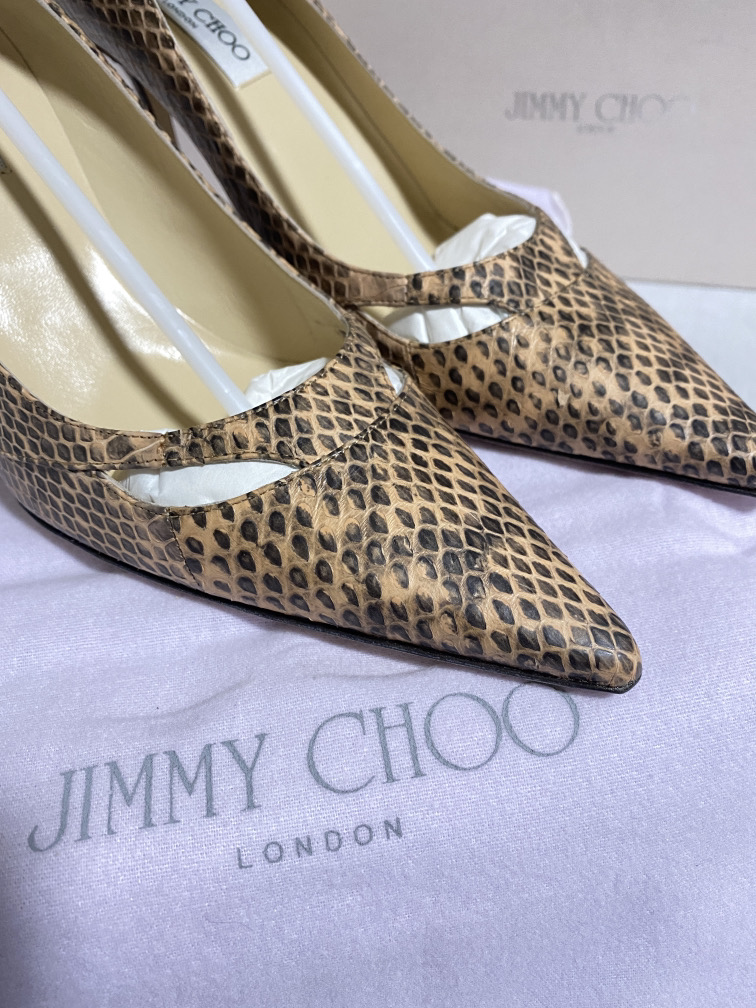 JIMMY CHOO (LONDON) LADIES SHOES / FOOTWEAR (BOXED IN VGC) - Image 4 of 8