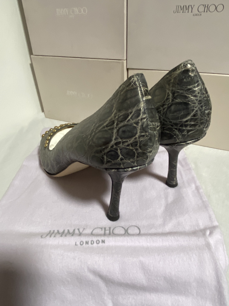 JIMMY CHOO (LONDON) LADIES SHOES / FOOTWEAR (BOXED IN VGC) - Image 5 of 11