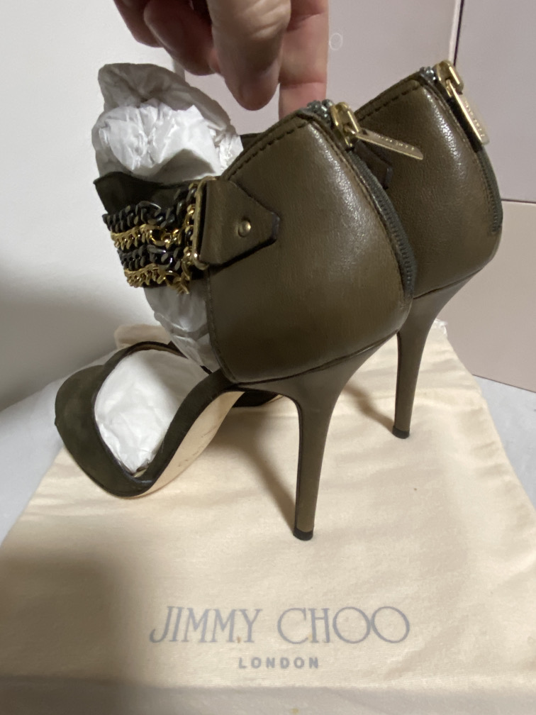 JIMMY CHOO (LONDON) LADIES SHOES / FOOTWEAR (BOXED IN VGC) - Image 10 of 13